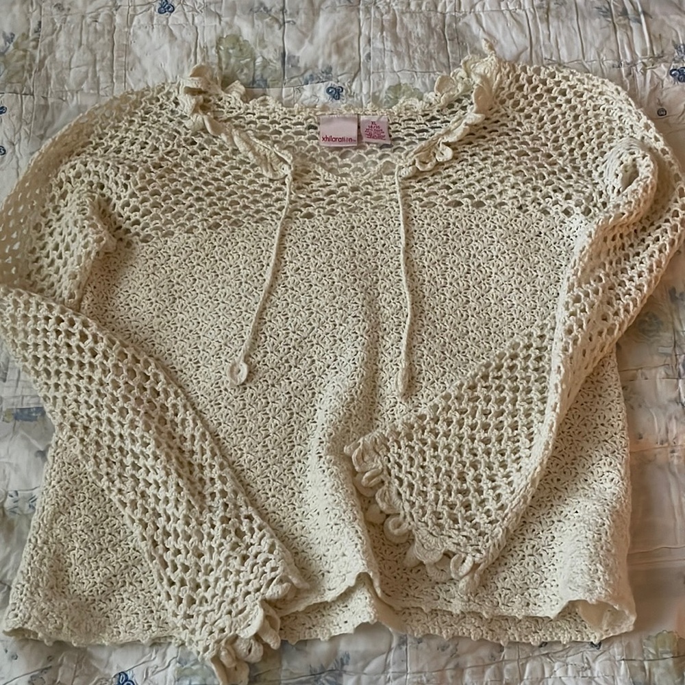 crochet sweater